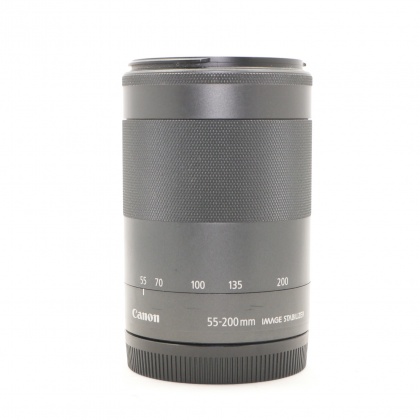 Used Canon EF-M 55-200mm f4.5-6.3 IS STM lens