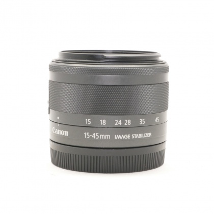 Used Canon EF-M 15-45mm f3.5-6.3 IS STM lens