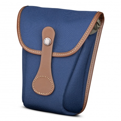 Billingham Avea 8 Pouch, Navy Fibrenyte-Chocolate Trim Billingham Avea 8 Pouch, Navy Fibrenyte-Chocolate Trim