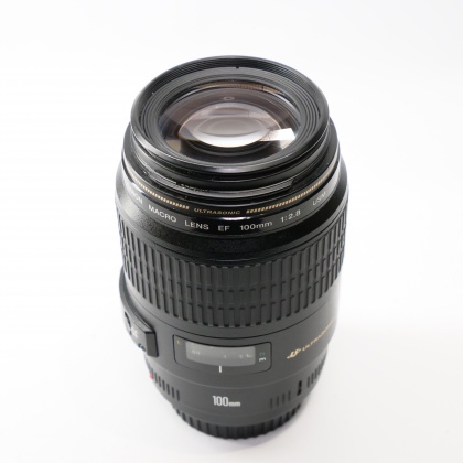 Used Canon EF 100mm f2.8 USM Macro lens