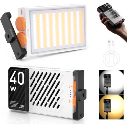 Zhiyun Fiveray M40 SE Combo Pocket LED Light & Accessories