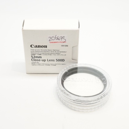 Used Canon 52mm Close up lens 500D