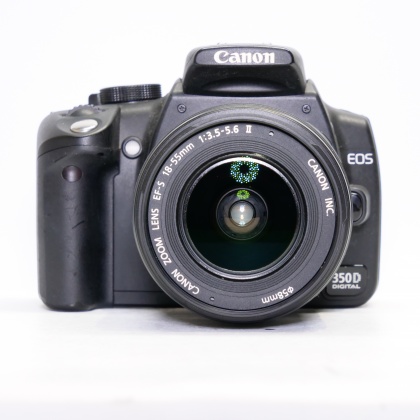 Used Canon EOS 350D DSLR with 18-55mm lens Used Canon EOS 350D DSLR with 18-55mm lens
