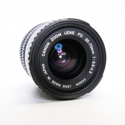 Used Canon FD 35-70mm f3.5-4.5 lens