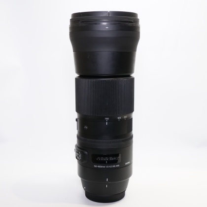 Used Sigma 150-600mm f5-6.3 DG OC Contemporary lens for Canon EOS