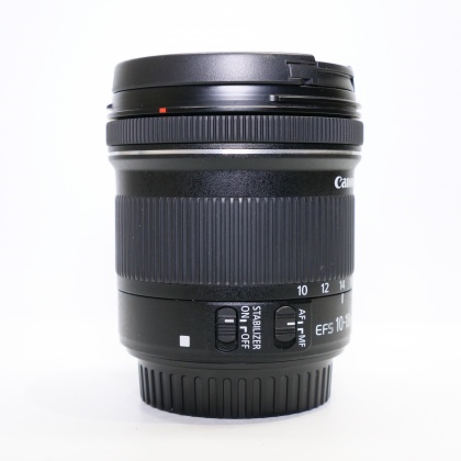 Used Canon EF-S 10-18mm f4.5-5.6 IS STM lens