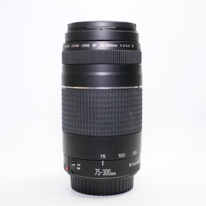 Used Canon EF 75-300mm f4-5.6 III lens