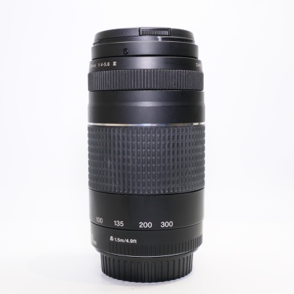 Used Canon EF 75-300mm f4-5.6 III lens