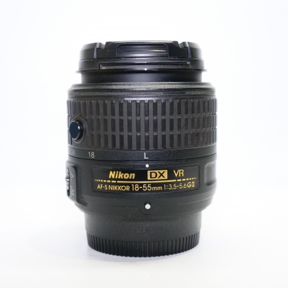 Used Nikon AF-S 18-55mm f3.5-5.6 DX VR II lens