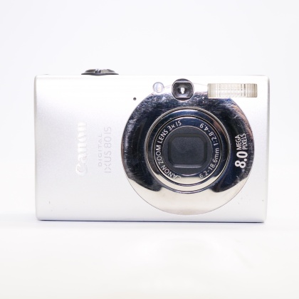 Used Canon IXUS 80 IS digital compact camera