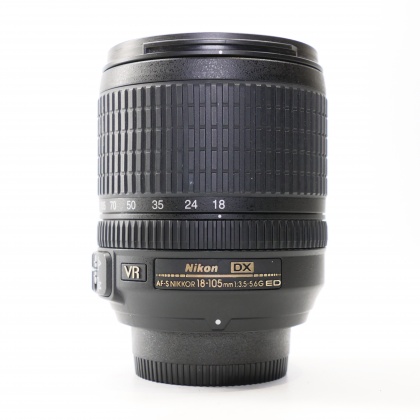 Used Nikon AF-S 18-105mm f3.5-5.6 DX ED VR lens