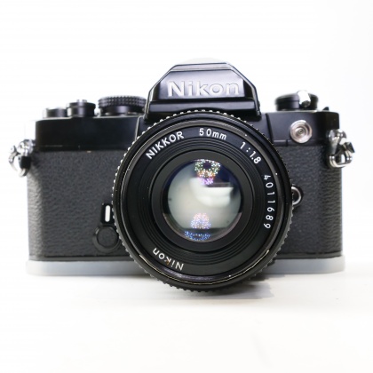 Used Nikon FM 35mm SLR with 50mm lens