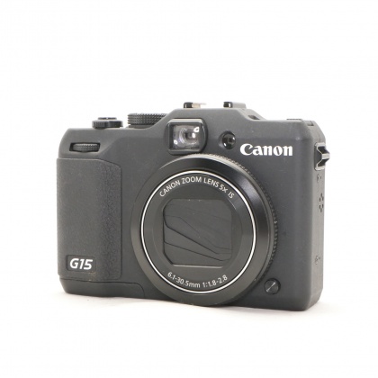 Used Canon Powershot G15 digital compact camera
