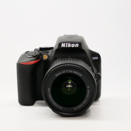 Used Nikon D3500 DSLR with 18-55mm lens