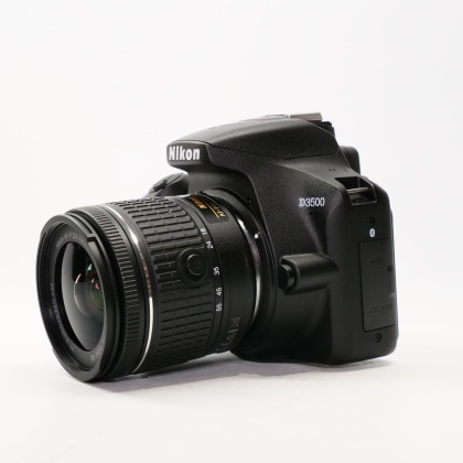 Used Nikon D3500 DSLR with 18-55mm lens