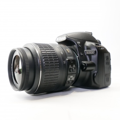 Used Nikon D3100 DSLR with 18-55mm lens