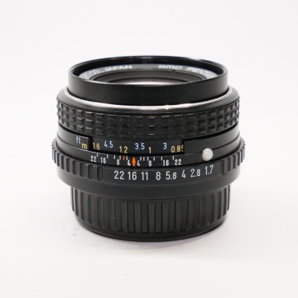 Used Pentax 50mm f1.7 lens