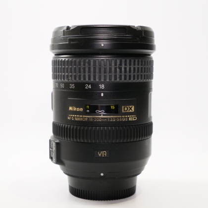 Used Nikon AF-S DX 18-200mm f3.5-5.6 G ED VR II lens