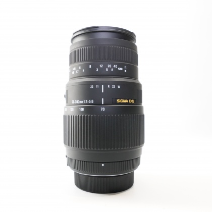 Used Sigma 70-300mm f4-5.6 DG OS lens for Nikon