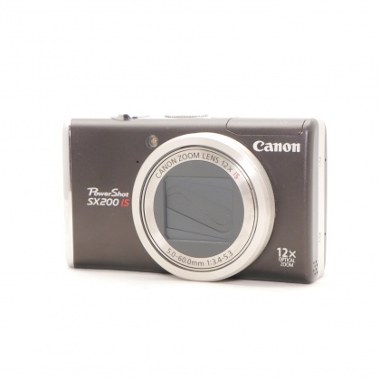 Used Canon Powershot SX200 IS digital compact camera