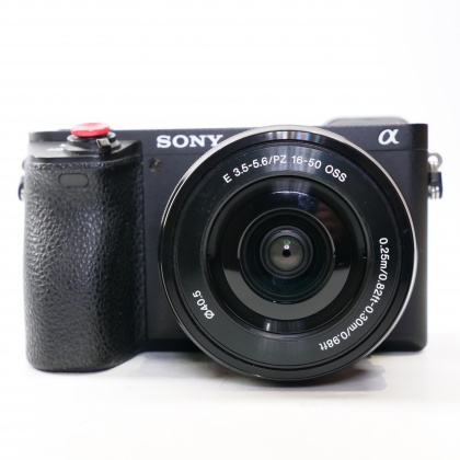Used Sony A6500 Mirrorless camera with 16-50mm PZ lens