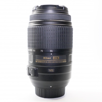 Used Nikon AF-S DX 55-300mm f4.5-5.6G ED VR lens
