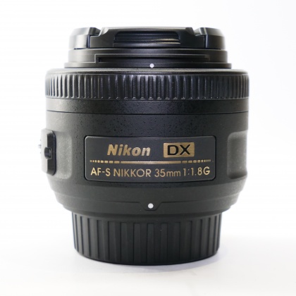 Used Nikon AF-S DX 35mm f1.8 G lens
