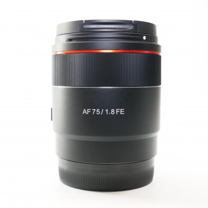Used Samyang AF 75mm f1.8 lens for Sony FE