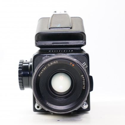 Used Hasselblad 500C/M 120 film camera with 80mm lens and A12 back