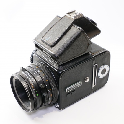 Used Hasselblad 500C/M 120 film camera with 80mm lens and A12 back