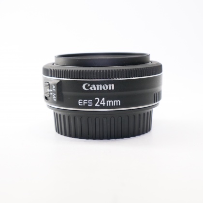 Used Canon EF-S 24mm f2.8 STM lens