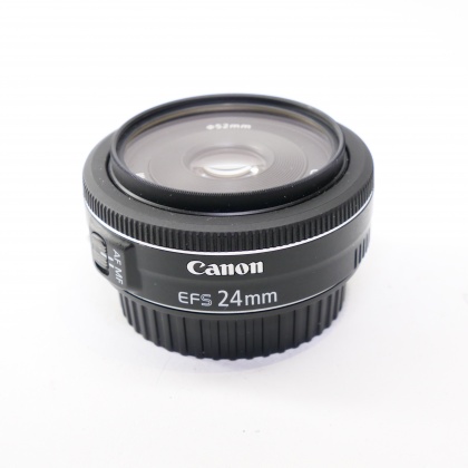 Used Canon EF-S 24mm f2.8 STM lens
