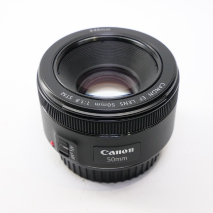 Used Canon EF 50mm f1.8 STM lens