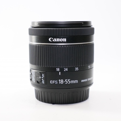 Used Canon EF-S 18-55mm 4-5.6 IS STM lens