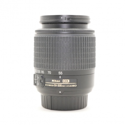 Used Nikon AF-S DX 55-200mm f4-5.6 ED lens Used Nikon AF-S DX 55-200mm f4-5.6 ED lens