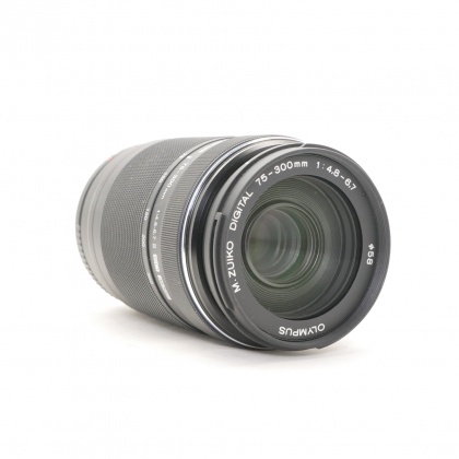 Used Olympus M.Zuiko Digital ED 75-300mm F4.8-6.7 II lens, black Used Olympus M.Zuiko Digital ED 75-300mm F4.8-6.7 II lens, black