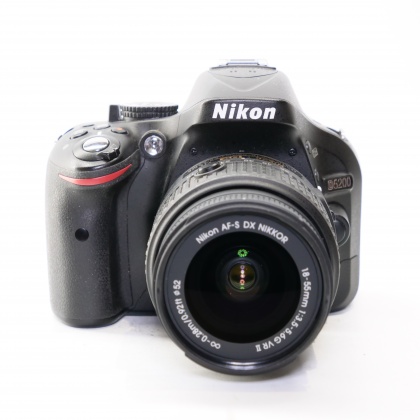Used Nikon D5200 DSLR with 18-55mm lens