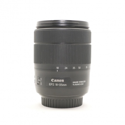 Used Canon EF-S 18-135mm f3.5-5.6 IS USM lens