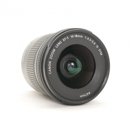 Used Canon EF-S 10-18mm f4.5-5.6 IS STM lens