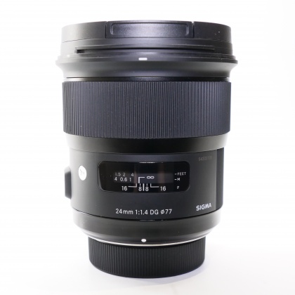 Used Sigma 24mm f1.4 DG HSM Art lens for Nikon Used Sigma 24mm f1.4 DG HSM Art lens for Nikon