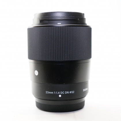 Used Sigma 23mm f1.4 DC DN Contemporary lens for Fujifilm X Used Sigma 23mm f1.4 DC DN Contemporary lens for Fujifilm X