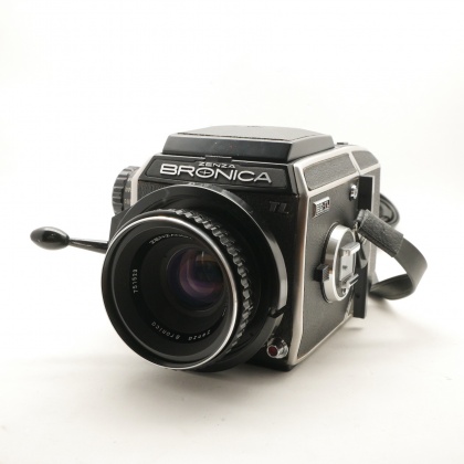 Used Bronica EC-TL 6x6 Medium Format Film Camera with Zenzanon MC 50mm f2.8 lens