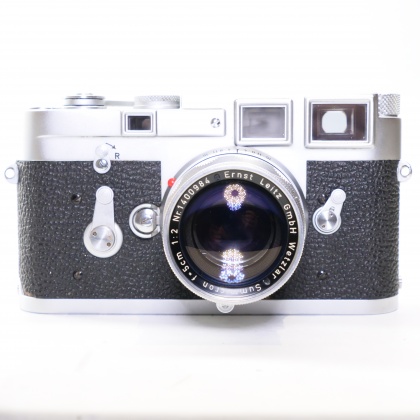 Used Leica M3 Single-Stroke 35mm camera with Summicron 5cm f2 lens