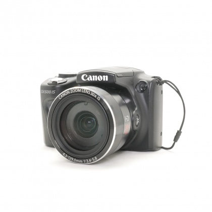 Used Canon Powershot SX500 IS digital compact camera