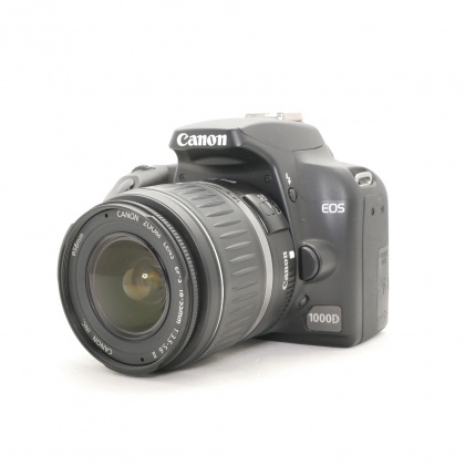 Used Canon EOS 1000D DSLR with 18-55mm lens Used Canon EOS 1000D DSLR with 18-55mm lens