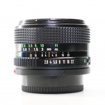 Used Canon FD 28mm f2.8 lens