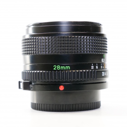 Used Canon FD 28mm f2.8 lens