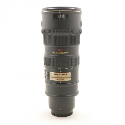 Used Nikon AF-S 70-200mm f2.8 ED VR lens Used Nikon AF-S 70-200mm f2.8 ED VR lens