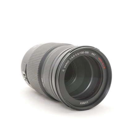 Used Panasonic 100-300mm f4-5.6 Lumix G Vario Mega O.I.S. lens Used Panasonic 100-300mm f4-5.6 Lumix G Vario Mega O.I.S. lens