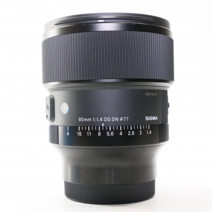 Used Sigma 85mm f1.4 DG DN Art lens for Sony FE Used Sigma 85mm f1.4 DG DN Art lens for Sony FE